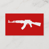 eenvoudige ak47 visitekaartje (Achterkant)