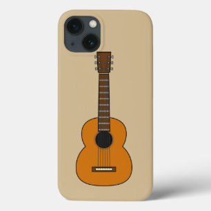 Eenvoudige akoestische gitaarCartoon Case-Mate iPhone Case