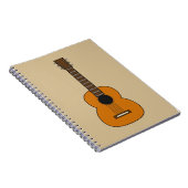 Eenvoudige akoestische gitaarCartoon Notitieboek (Rechterzijde)