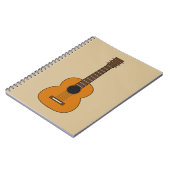 Eenvoudige akoestische gitaarCartoon Notitieboek (Linkerzijde)