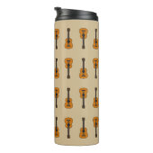 Eenvoudige akoestische gitaarCartoon Thermosbeker (Geroteerd rechts)