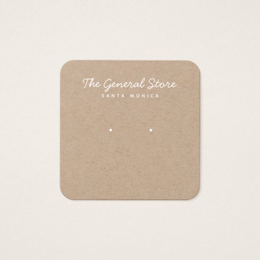 Eenvoudige algemene Kaart voor winkelkraft (Voorkant)