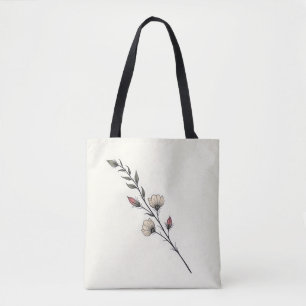 Eenvoudige alledaagse boodschappentas – Herbruikba Tote Bag