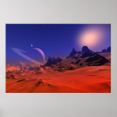 Eenvoudige ambitie - ruimtekunst poster (Voorkant)