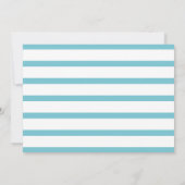 Eenvoudige Aqua Beach foto Elegante Kerstmis Feestdagenkaart (Achterkant)