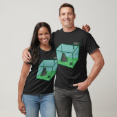 Eenvoudige Aquascape T-shirt (Unisex)