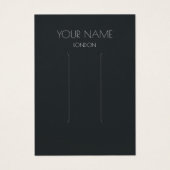 Eenvoudige armbandenkaart visitekaartje (Voorkant)