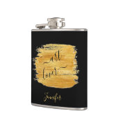 Eenvoudige art Lover-minimalistische ontwerpfles Heupfles (Links)