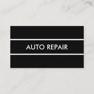 Eenvoudige Auto Reparatie Visitekaartje