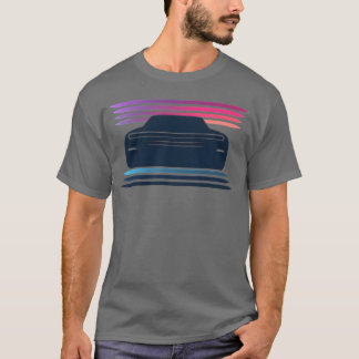 eenvoudige auto retro vintage t-shirt