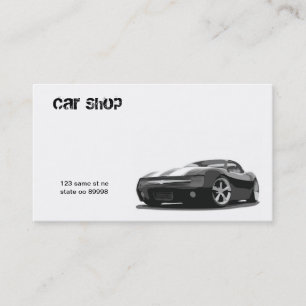 Eenvoudige automatische kaart visitekaartje