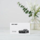 Eenvoudige automatische kaart visitekaartje (Staand voorkant)