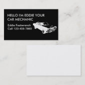 Eenvoudige automatische mechanische Visitekaartjes (Voorkant / Achterkant)