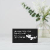 Eenvoudige automatische mechanische Visitekaartjes (Staand voorkant)