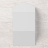 Eenvoudige autoriteit® all in one uitnodiging (Buitenkant)