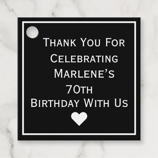 Eenvoudige avontuurtjes voor volwassenen bedankjes labels (Voorkant)