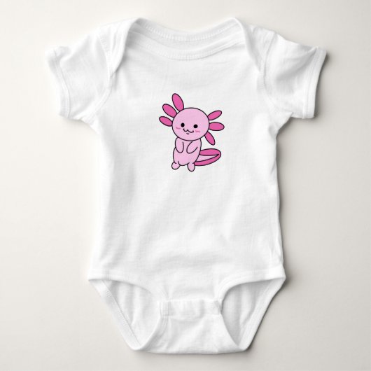 Eenvoudige Axolotl Baby Top (Voorkant)