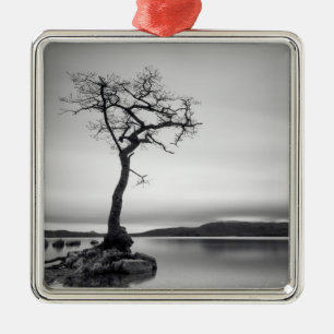 Eenvoudige baasstructuur metalen ornament