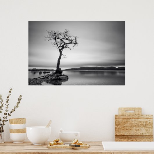 Eenvoudige baasstructuur poster (Keuken)