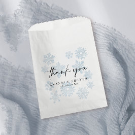 Eenvoudige Baby Het is Koud Buiten Winter Baby sho Bedankzakje