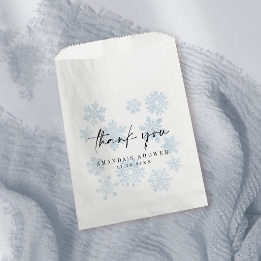 Eenvoudige Baby Het is Koud Buiten Winter Baby sho Bedankzakje