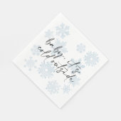 Eenvoudige Baby Het is Koud Buiten Winter Baby sho Servet (Hoek)