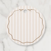 Eenvoudige Baby is brouwen Dank u Bedankjes Labels (Achterkant)