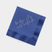 Eenvoudige Baby It's Cold Outside Script Winter Do Folie Servetten (Links)
