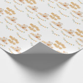 Eenvoudige babypadshow voor Waterverf met openhart Cadeaupapier (Hoek)