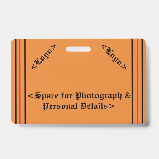 Eenvoudige badge (Front)