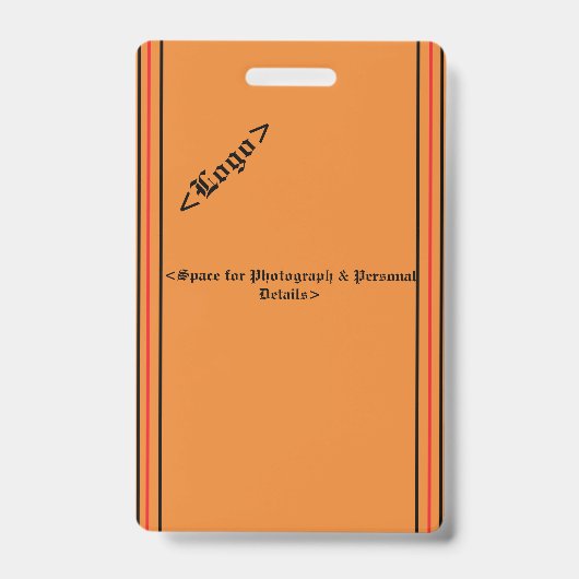 Eenvoudige badge (Front)