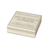Eenvoudige Baking Rubber Stamp Rubberstempel (Stempel)