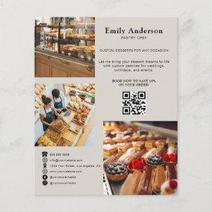 Eenvoudige bakkerijflyer   Je hebt mijn dag goedge Flyer