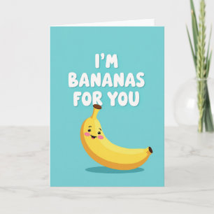 Eenvoudige Bananen Voor Jou Kaart