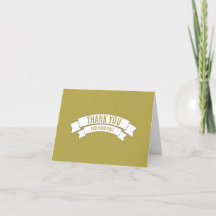Eenvoudige banners, bedankt voor je creditcard