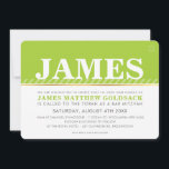 EENVOUDIGE BAR MITZVAH moderne Joodse ster limoeng Kaart<br><div class="desc">door kat massard >>> WWW.SIMPLYSWEETPAPERIE.COM << Een trendy, eenvoudig ontwerp voor de BAR MITZVAH INVITATIONS van uw kind. Wow je vrienden en familie met dit kleine aantal; DSetup als een sjabloon het is eenvoudig voor u om uw eigen gegevens toe te voegen, uw foto toe te voegen of op de...</div>