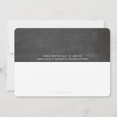 EENVOUDIGE BAR MITZVAH moderne ster van david krij Kaart (Achterkant)