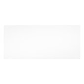 Eenvoudige basiskortingsbon met streepjescode reclamekaart (Achterkant)