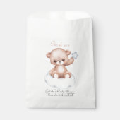 Eenvoudige Bearly Baby shower gunstzak Bedankzakje (Voorkant)