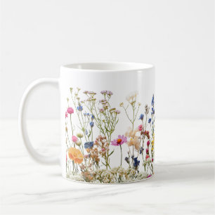 Eenvoudige Beauty Natuur Elegant Wildflower Bloom Koffiemok