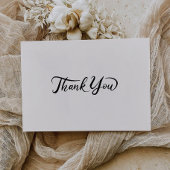 Eenvoudige bedankkaart voor online winkel