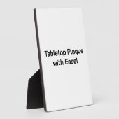 Eenvoudige bedrijfsbevordering 5" x 7" fotoplaat (Zijkant)