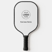 Eenvoudige bedrijfsnaam of logo professioneel pickleball paddle (Achterkant)