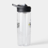 Eenvoudige bedrijfswebsite barcode QR-code Waterfles (Rechts)