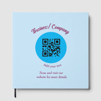 Eenvoudige bedrijfswebsite barcode QR voeg naam to Gastenboek