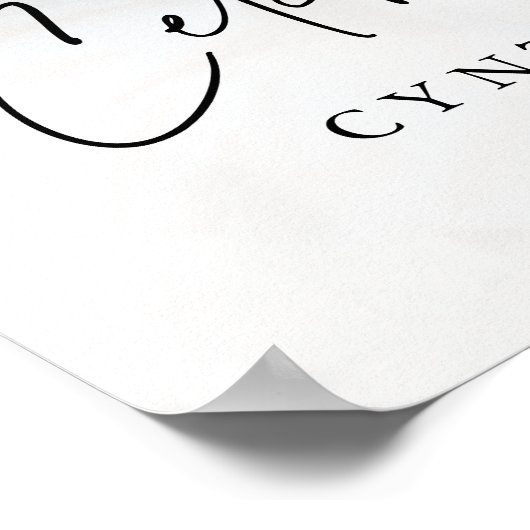 Eenvoudige begrafenisherdenkingsfotoviering van he poster (Hoek)