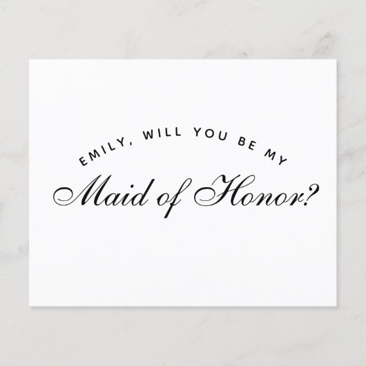 Eenvoudige begroting van het voorstel van de eer (Voorkant)