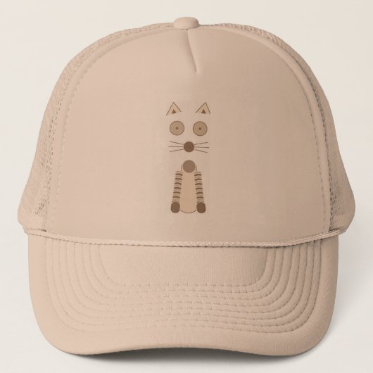 Eenvoudige behuizing trucker pet (Voorkant)