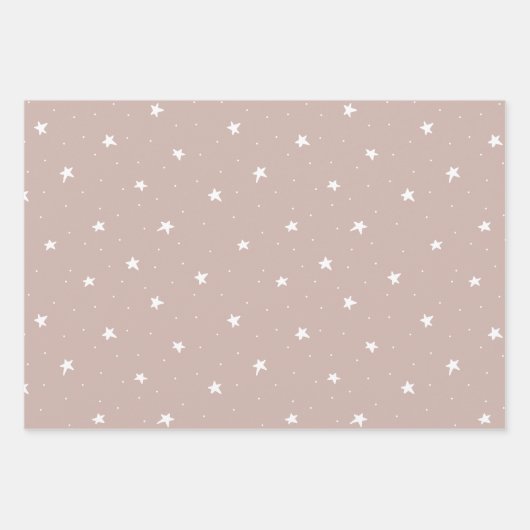 Eenvoudige beige-omlooppapierkleur #CDB3AC Inpakpapier Vel (Voorkant 3)