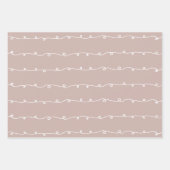 Eenvoudige beige-omlooppapierkleur #CDB3AC Inpakpapier Vel (Voorkant 2)